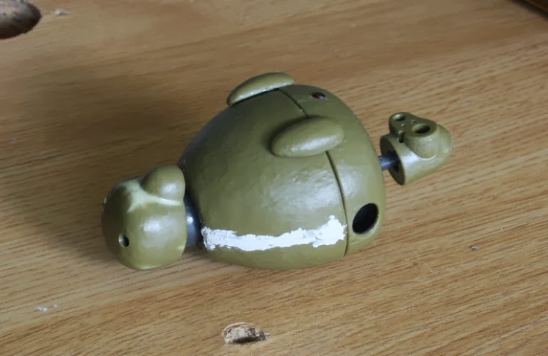 Just like any other model, this needs a bit of filling.