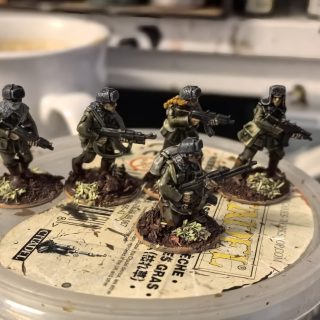 Minis painted in July and August