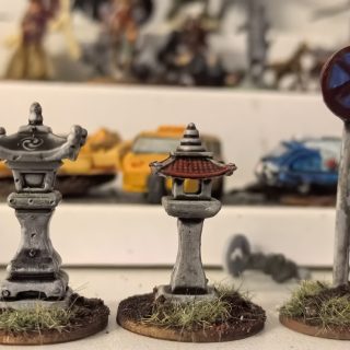 Minis painted in July and August