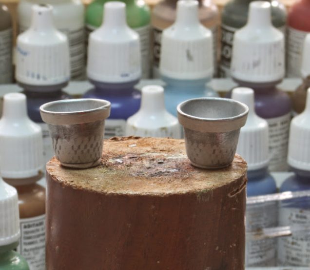 Thimble and putty.