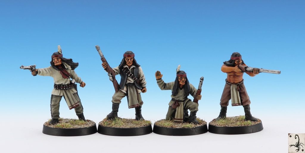 Apaches #1 - Black Scorpion Miniatures