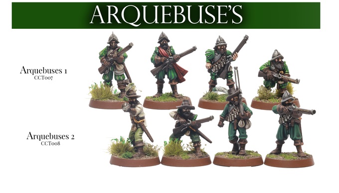 Arquebusiers - Medbury Miniatures