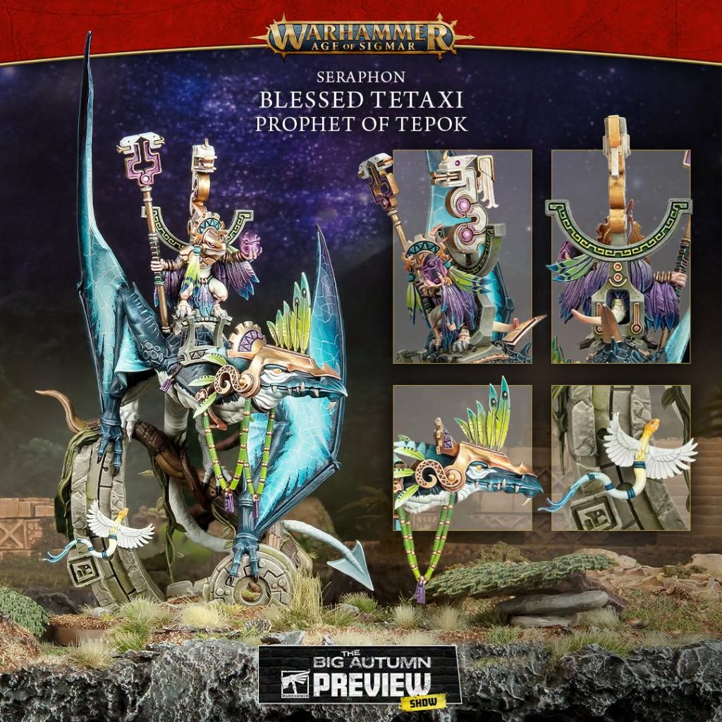 Blessed Tetaxi Prophet of Tepok - Warhammer Age of Sigmar