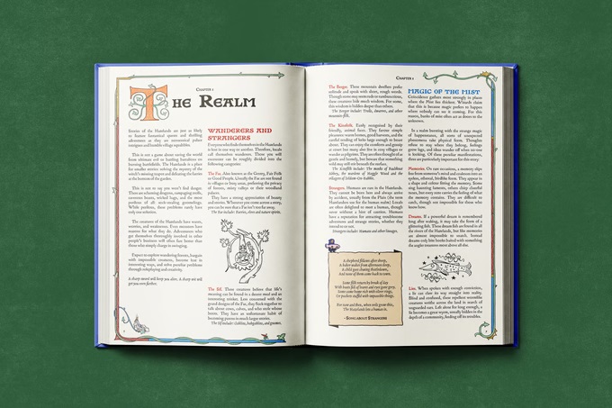 Book Interior #2 - The Hazelands