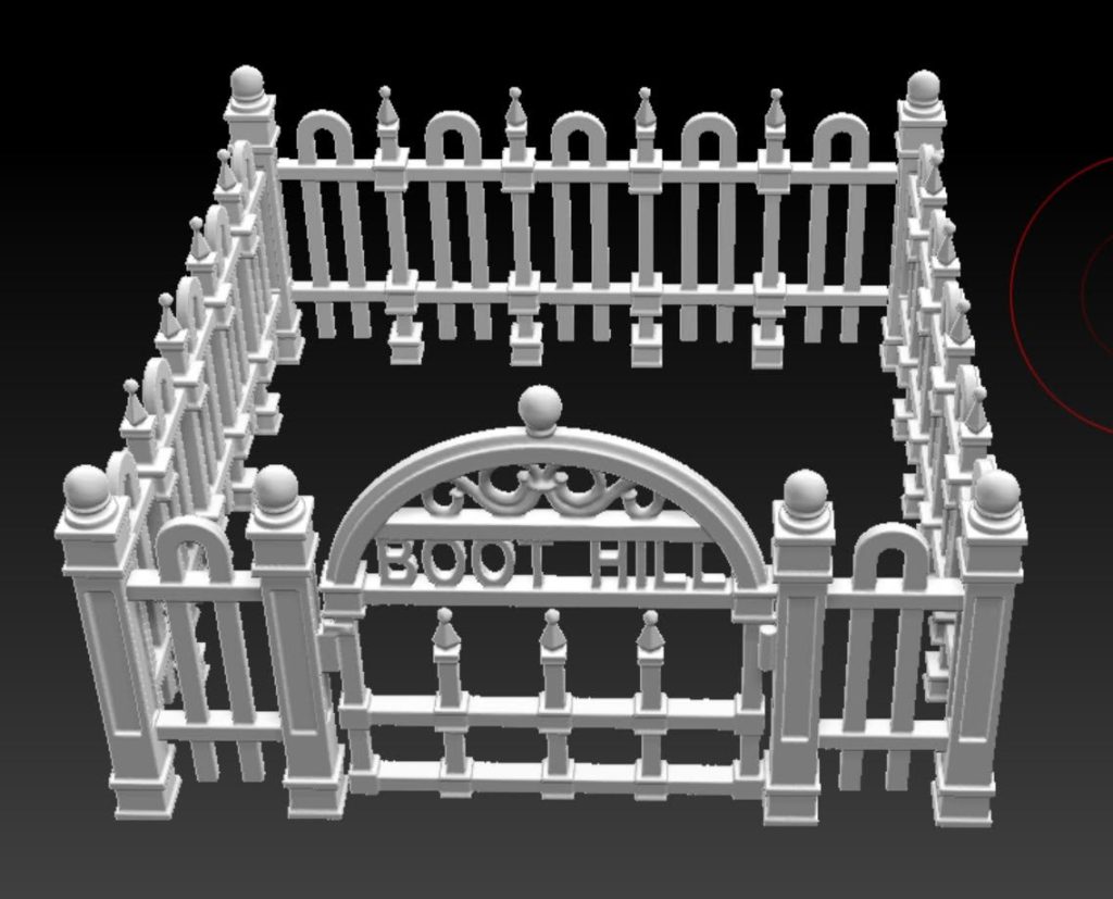 Boot Hill Fences - Knuckleduster Miniatures