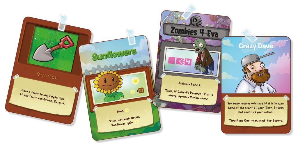 Cards - Plants Vs Zombies The Board Game