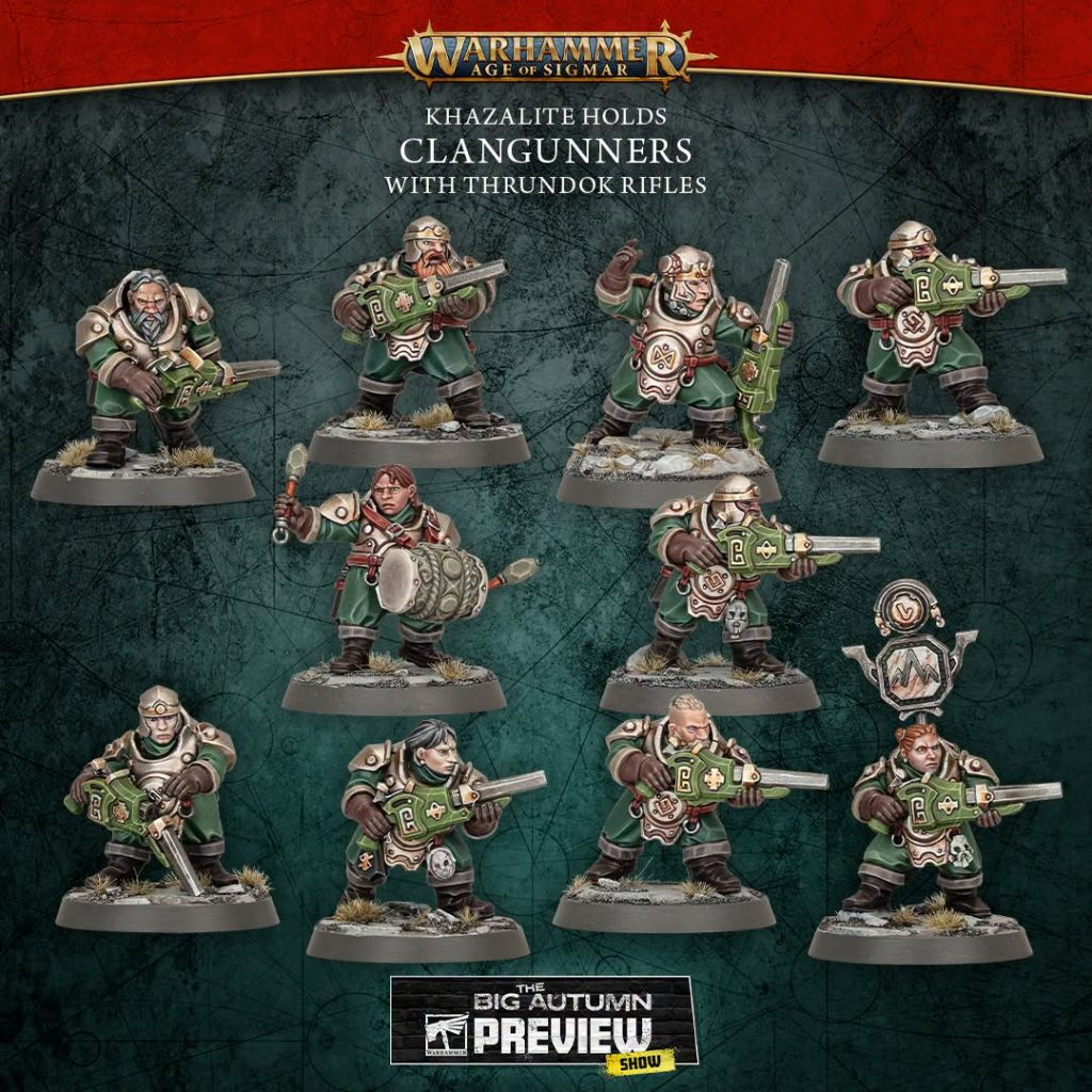 Clangunners - Thrundok Rifles - Warhammer Age of Sigmar