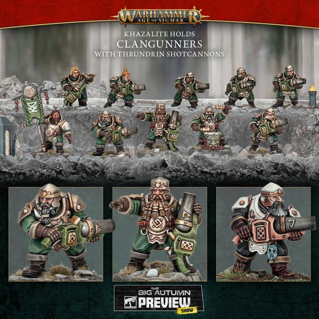 Clangunners - Thrundrin Shotcannons - Warhammer Age of Sigmar