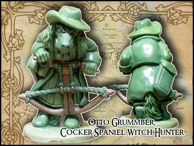 Cocker Spanial Witch Hunter - Burrows & Badgers