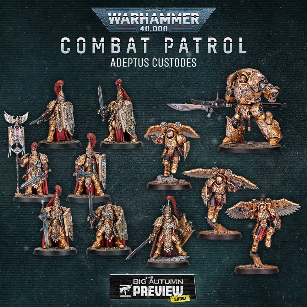 Combat Patrol Adeptus Custodes - Warhammer 40K