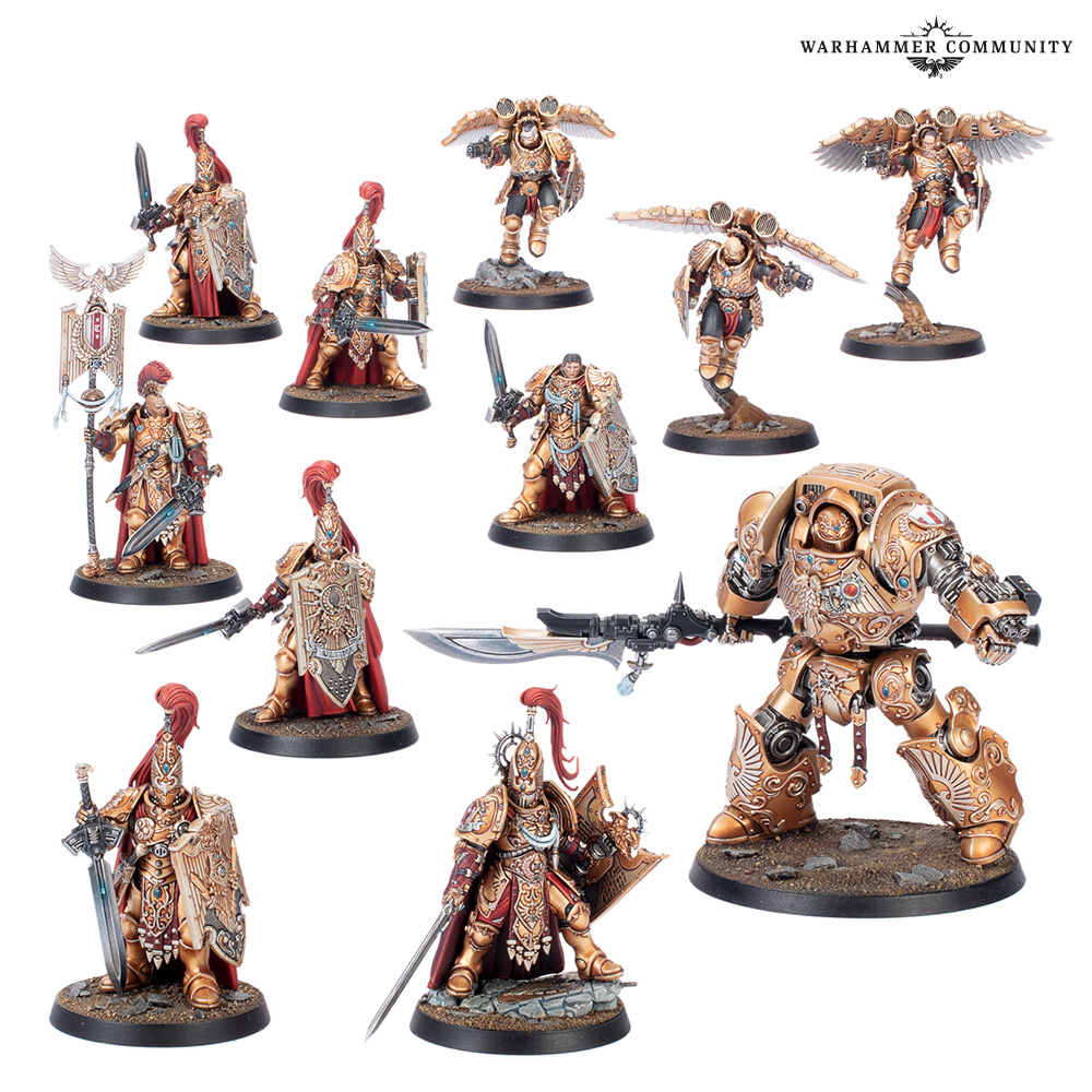 Combat Patrol Adeptus Custodes - Warhammer 40K NEW