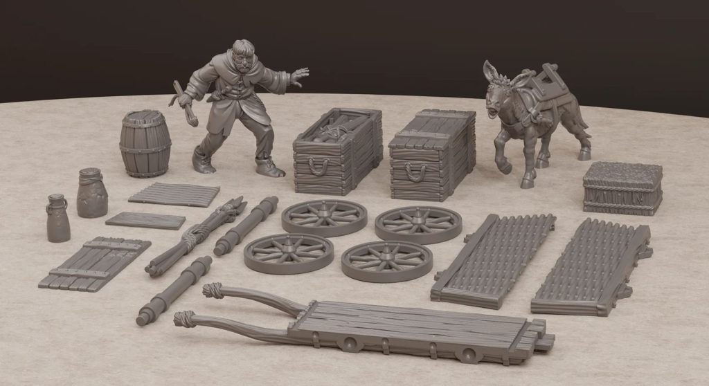 Donkey and Cart - Components - Martyrdom
