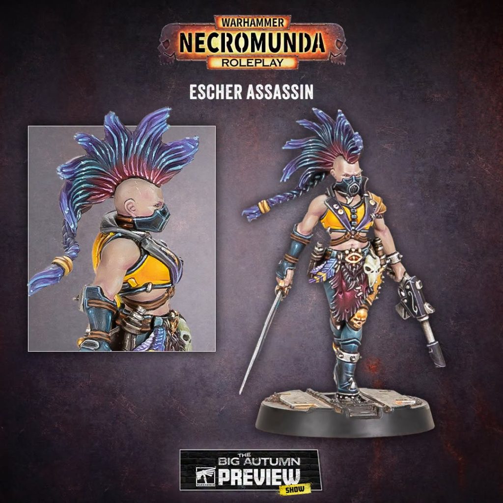 Escher Assassin - Necromunda Roleplay
