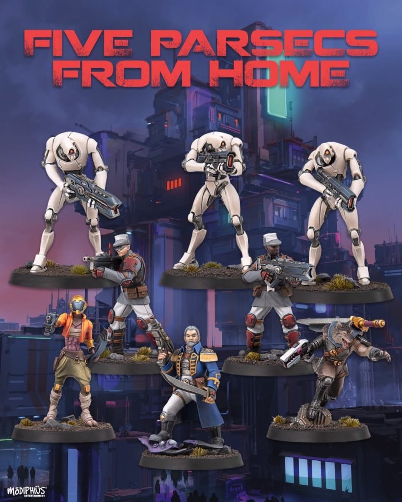 Five Parsecs From Home Miniatures - Modiphius