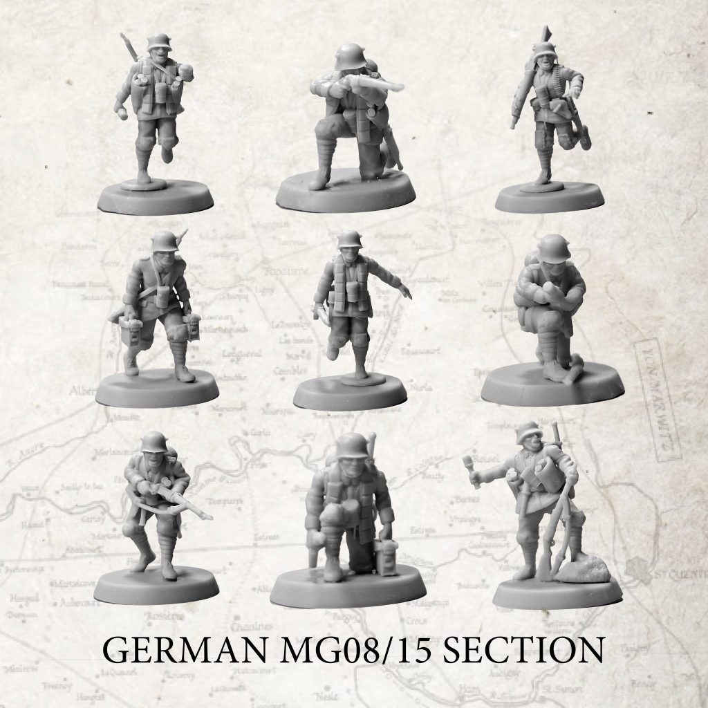German MG08 15 Section 2 - 1918
