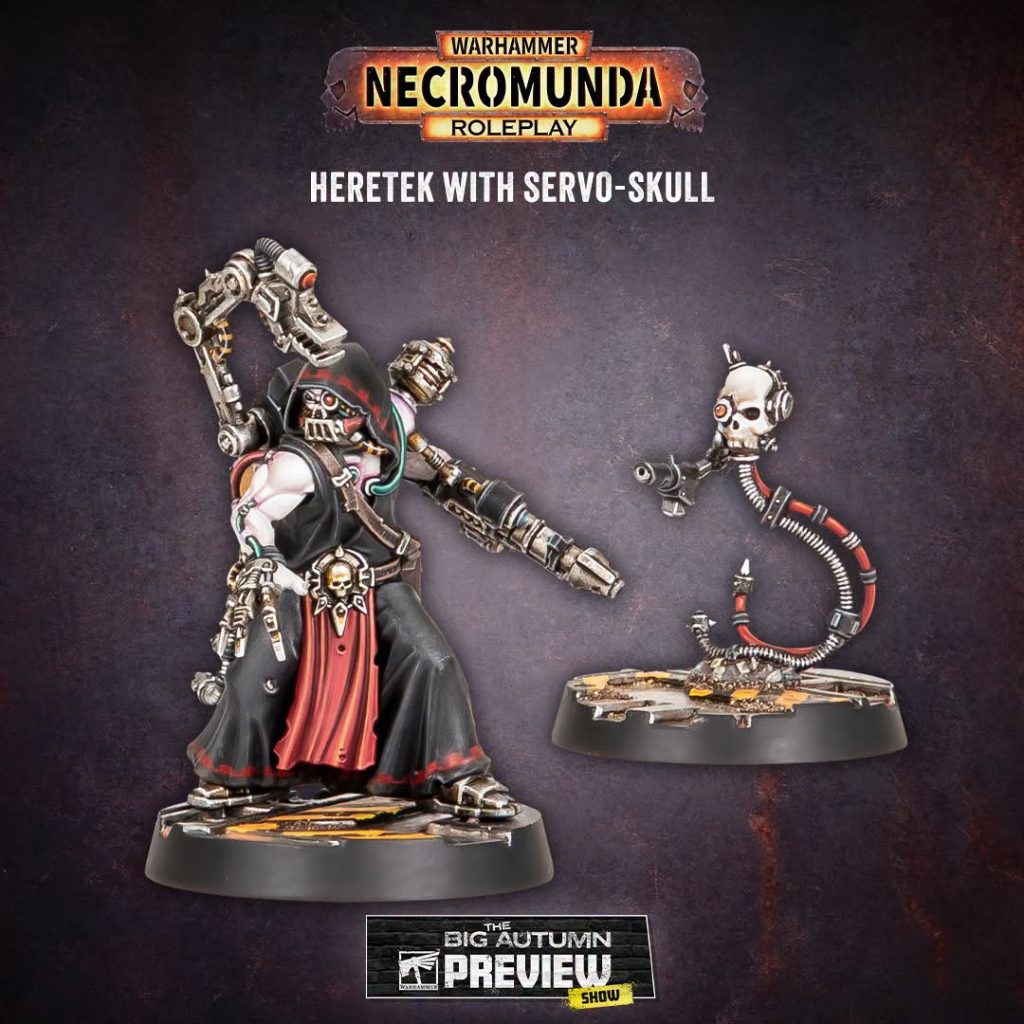 Heretek with Servo Skull - Necromunda Roleplay