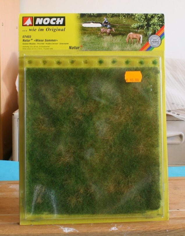 This is the material I used for the garden floor.
