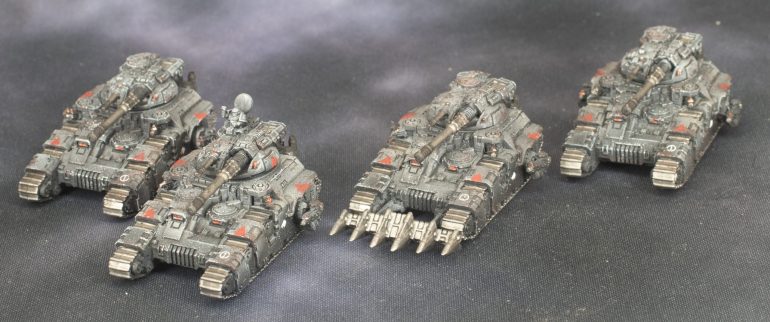 Here comes the heavy tanks....