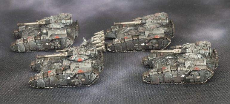 Here comes the heavy tanks....