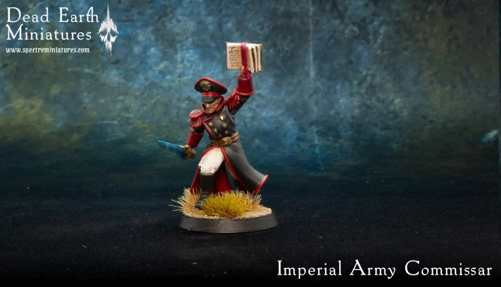 Imperial Army Commissar - Dead Earth Miniatures