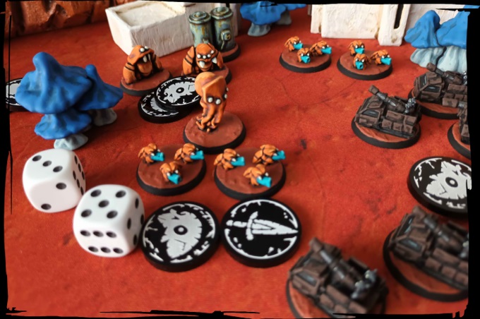 Kosmo Taktiks Gameplay #3 - Tajima Miniatures