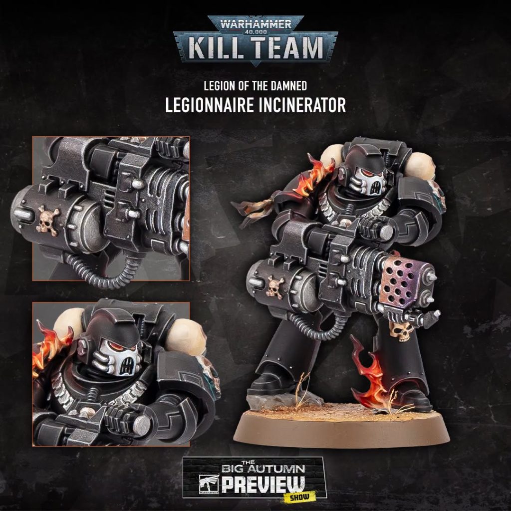 Legionnarie Incinerator - Warhammer 40K Kill Team
