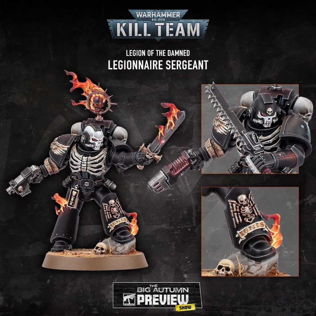Legionnarie Sergeant - Warhammer 40K Kill Team