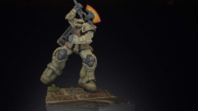 Stomping in to the scene! 