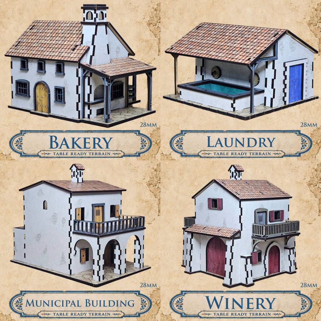 Mediterranean Buildings - Warbases