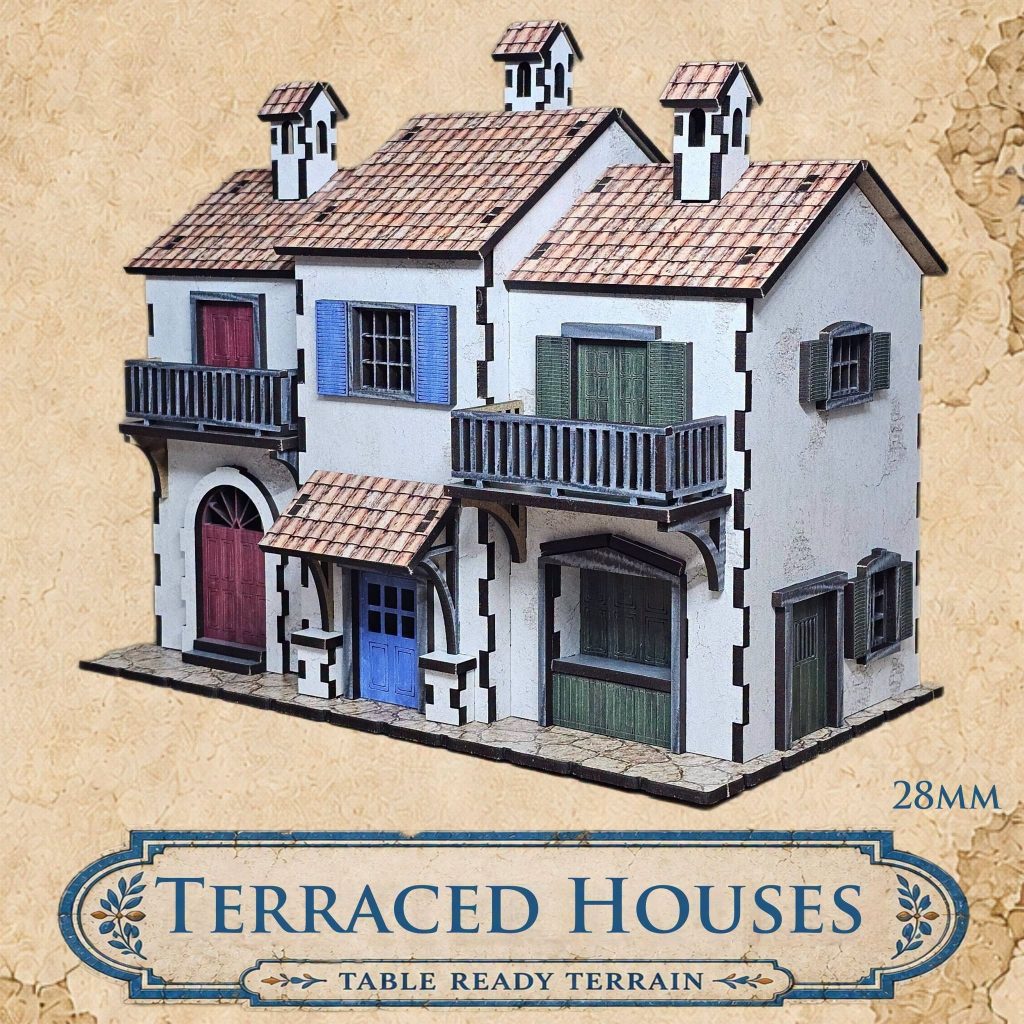Mediterranean Terraced Houses - Warbases