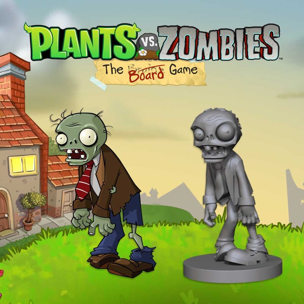 Miniature Preview - Plants Vs Zombies The Board Game