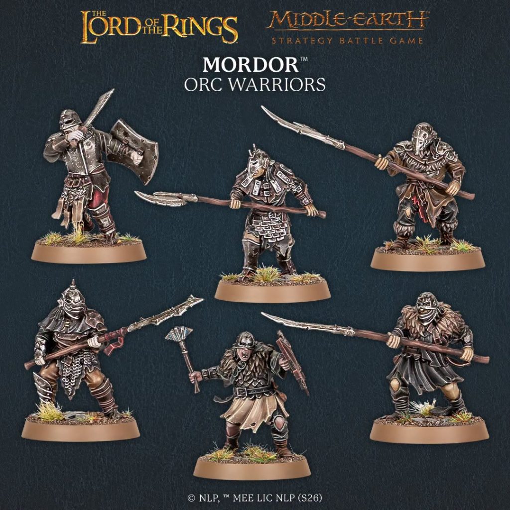 Mordor Orc Warriors #1 - Middle-earth Strategy Battle Game