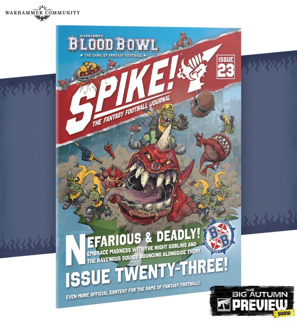 Night Goblins Spike Journal - Blood Bowl