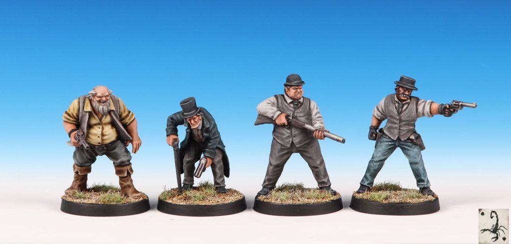 O Hara Posse - Black Scorpion Miniatures