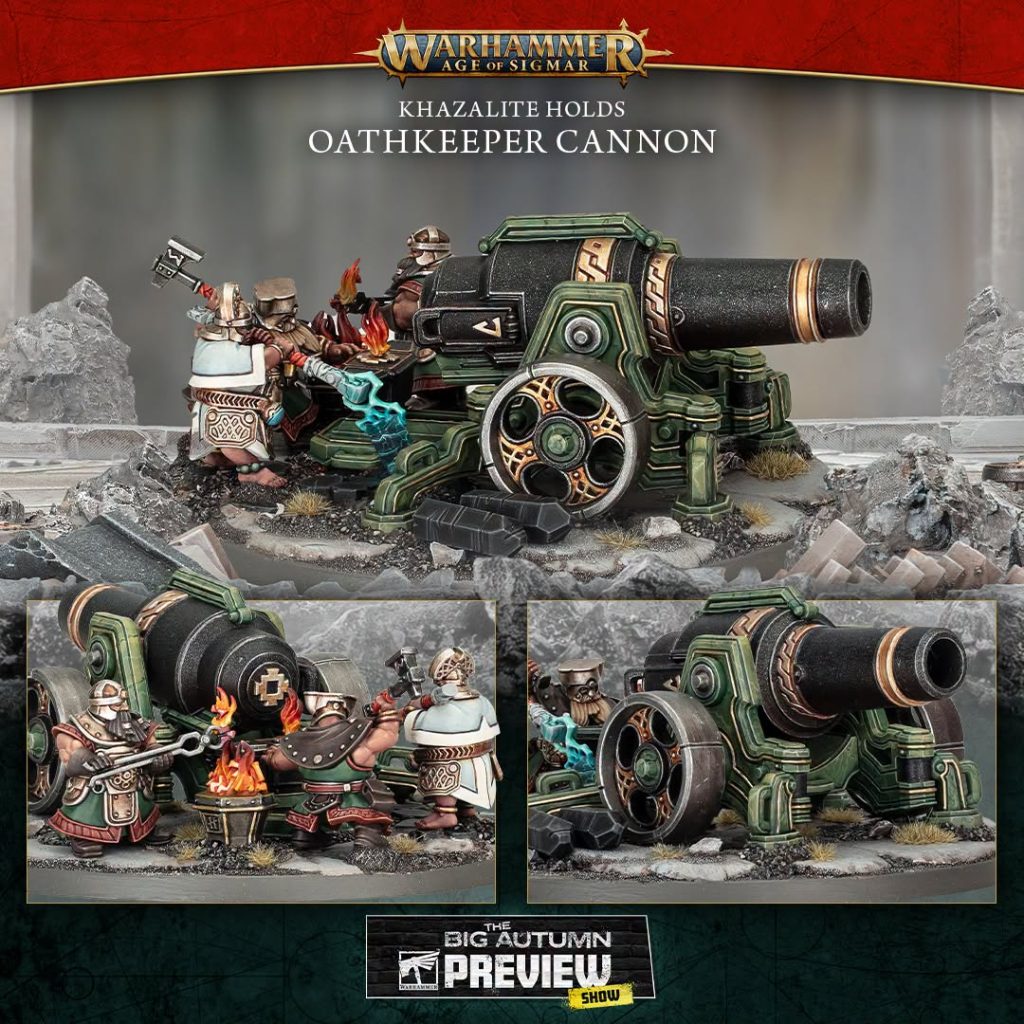 Oathkeeper Cannon - Warhammer Age of Sigmar