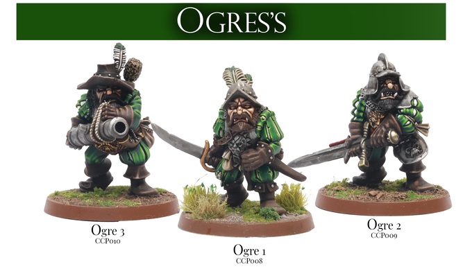 Ogres - Medbury Miniatures