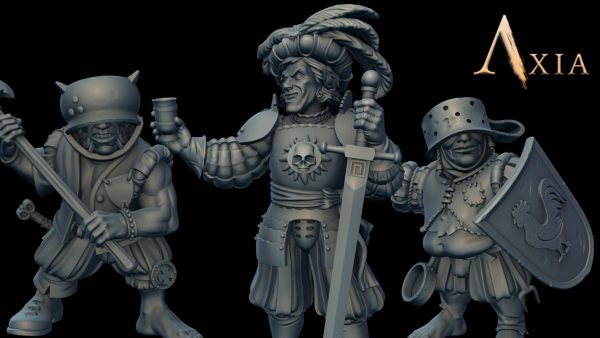 Axia Tease More Stunning Old World Halflings For New Kickstarter!