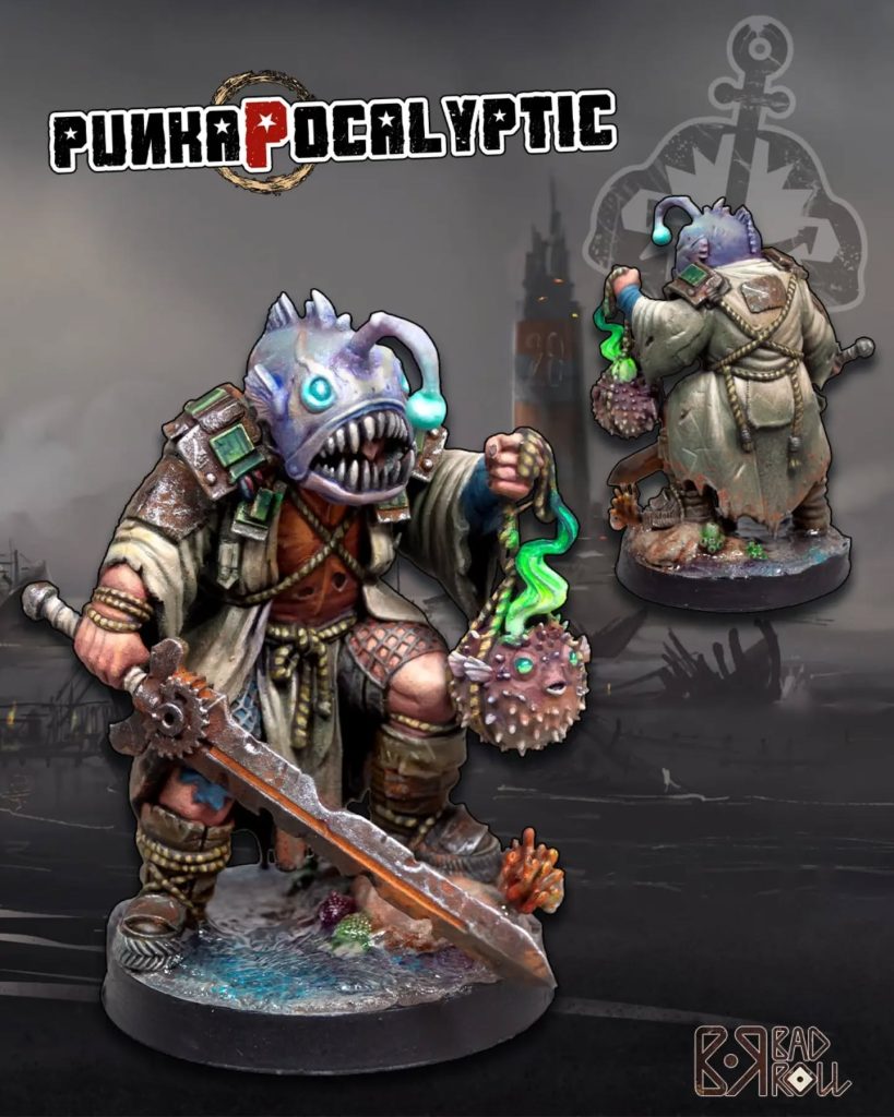 Roger Cara-Anchoa Guardian of the Abyss - Punkapocalyptic