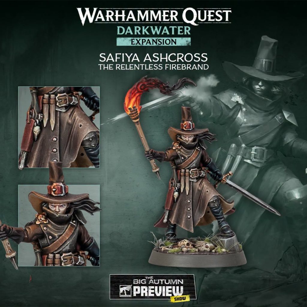 Safiya Ashcross - Warhammer Quest Darkwater