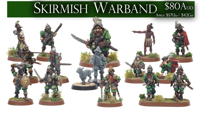 Skirmish Warband - Mebury Miniatures