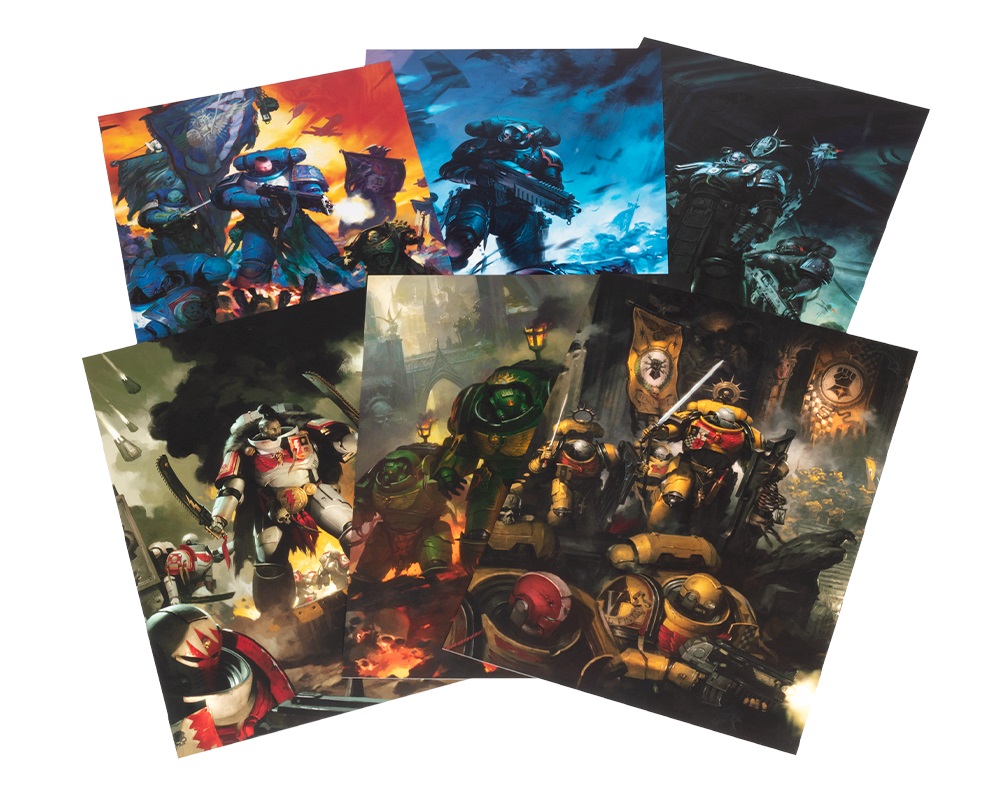 Space Marine Art Prints - Warhammer 40K