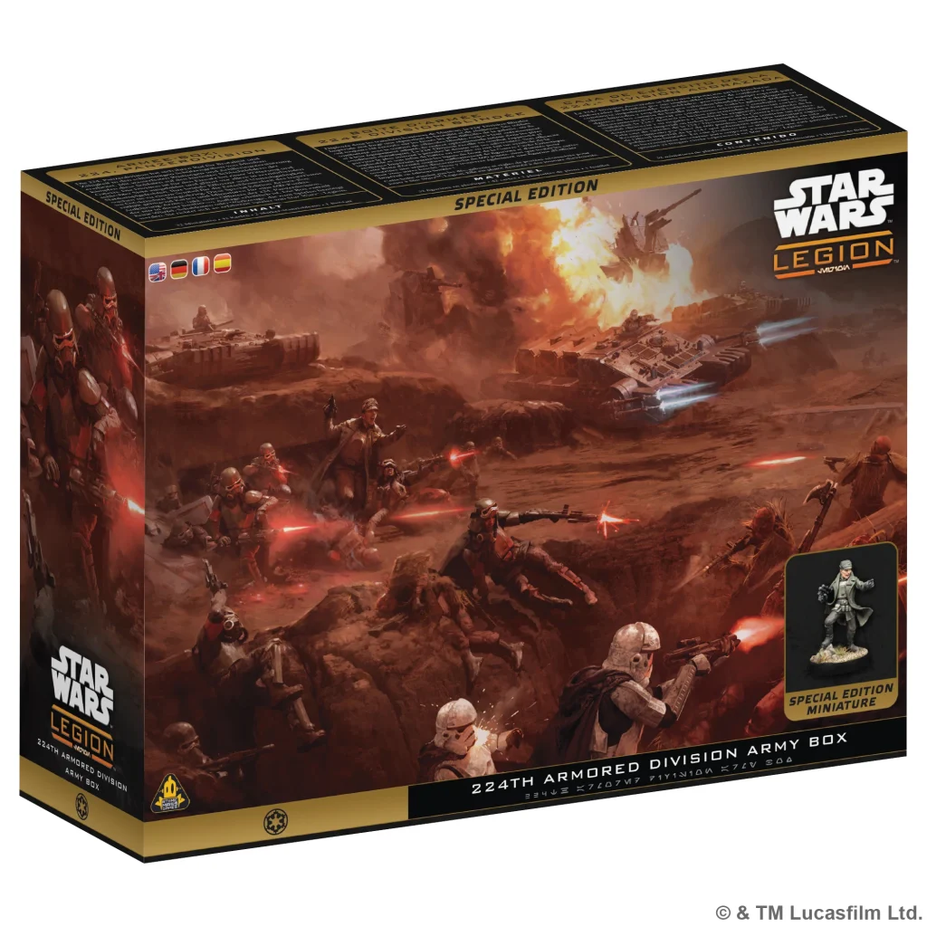 Special 224th Armoured Division Army Box - Star Wars Legion