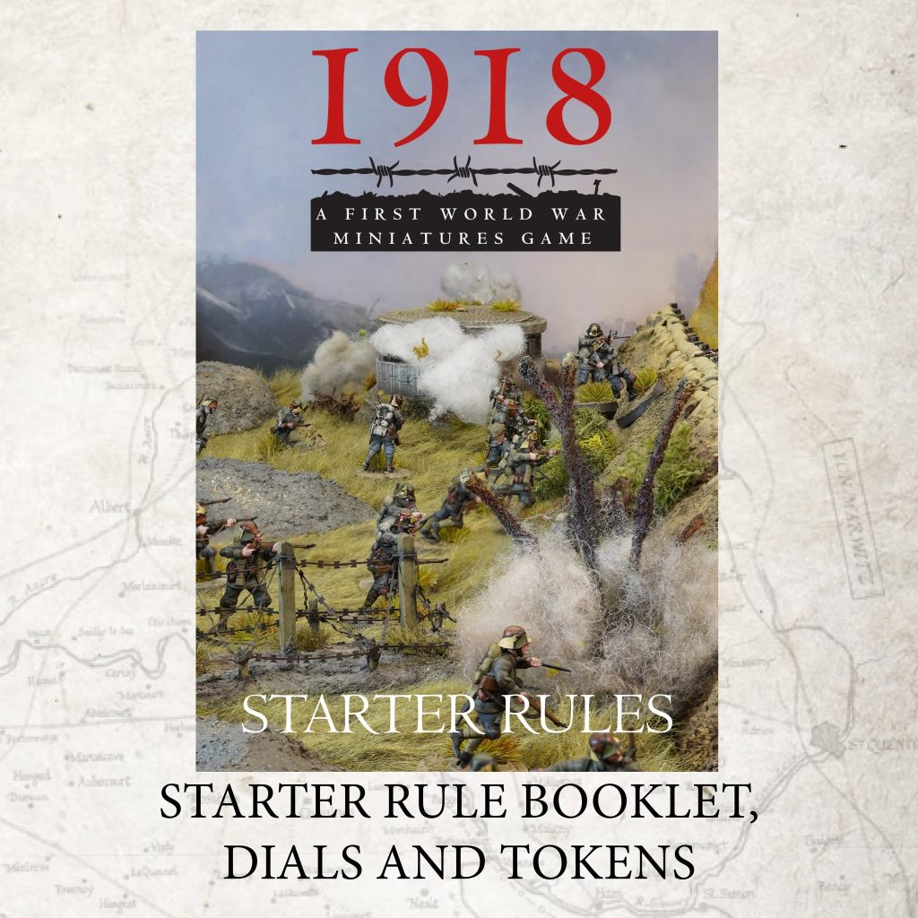 Starter Rules Booklet Dials and Tokens - 1918