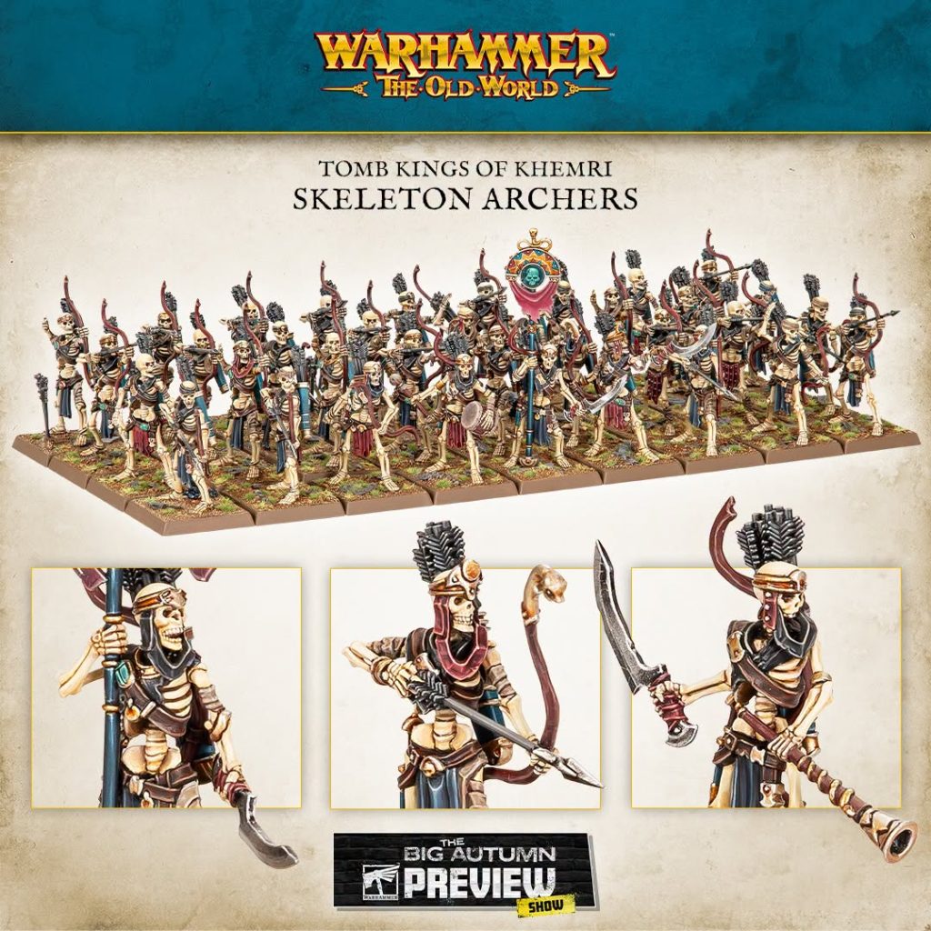 Tomb Kings - Skeleton Archers - Warhammer The Old World