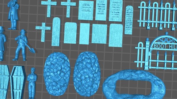 Prepare Your Own Boot Hill Cemetery With Knuckleduster Miniatures