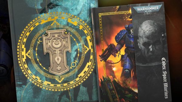Games Workshop Preview Shiny Limited Edition Space Marine Codex