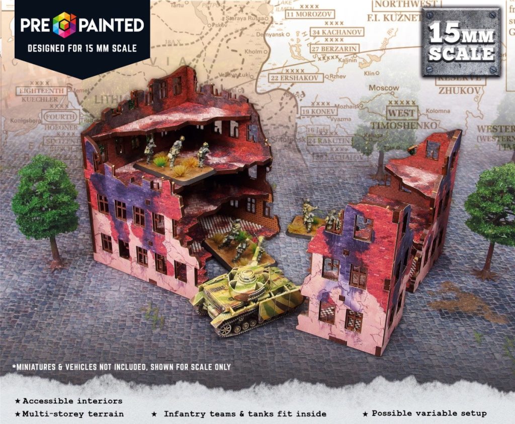 15mm Block of Flats - Micro Art Studio
