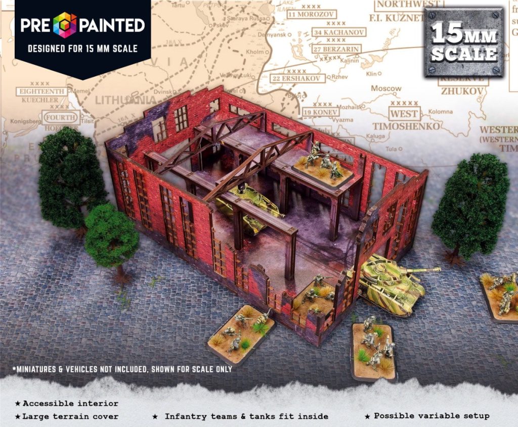 15mm Factory Hall - Micro Art Studio