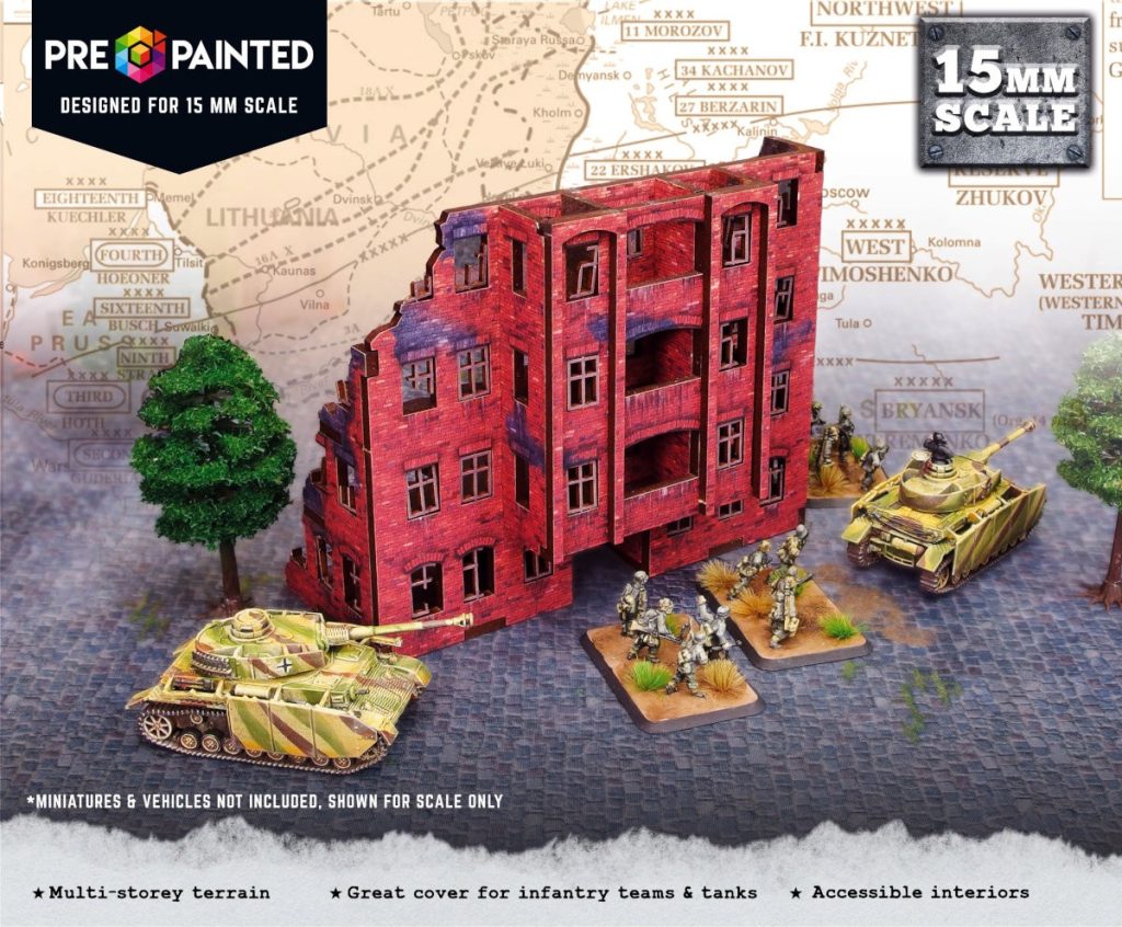 15mm Tenement with Loggia - Micro Art Studio