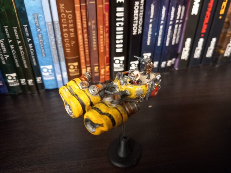 The super fast chariot. Not much armour but very fast. Went for the pod racer look